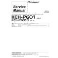 PIONEER KEH-P601 Service Manual PIONEER KEH-P601 Service Manual