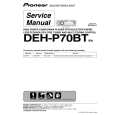 PIONEER DEH-P70BT Service Manual PIONEER DEH-P70BT Service Manual