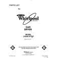 WHIRLPOOL LG5201XTN1 Parts Catalog WHIRLPOOL LG5201XTN1 Parts Catalog