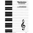 TECHNICS SX-KN1000 Owners Manual TECHNICS SX-KN1000 Owners Manual