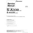 PIONEER S-A330/XJI/E Service Manual PIONEER S-A330/XJI/E Service Manual