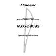 PIONEER VSX-D909S Owners Manual PIONEER VSX-D909S Owners Manual