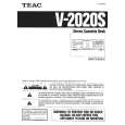 TEAC V2020S Owners Manual TEAC V2020S Owners Manual