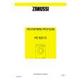 ZANUSSI FE825G Owners Manual ZANUSSI FE825G Owners Manual