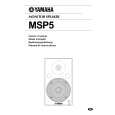 YAMAHA MSP5 Owners Manual YAMAHA MSP5 Owners Manual