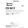 PIONEER CX-977 Service Manual PIONEER CX-977 Service Manual