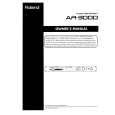 ROLAND AR-3000 Owners Manual ROLAND AR-3000 Owners Manual