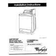 WHIRLPOOL 9CA2781XSN1 Installation Manual WHIRLPOOL 9CA2781XSN1 Installation Manual