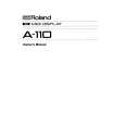 ROLAND A-110 Owners Manual ROLAND A-110 Owners Manual