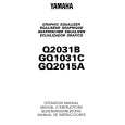 YAMAHA GQ2015A Owners Manual YAMAHA GQ2015A Owners Manual