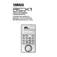 YAMAHA RCX1 Owners Manual YAMAHA RCX1 Owners Manual