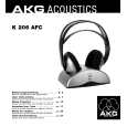 AKG K206AFC Owners Manual AKG K206AFC Owners Manual