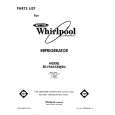 WHIRLPOOL ED19AKXRWR4 Parts Catalog WHIRLPOOL ED19AKXRWR4 Parts Catalog