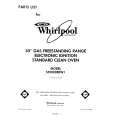 WHIRLPOOL SF3000ERW1 Parts Catalog WHIRLPOOL SF3000ERW1 Parts Catalog