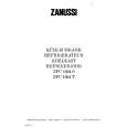 ZANUSSI ZFC1604T Owners Manual ZANUSSI ZFC1604T Owners Manual