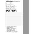 PIONEER PDP-S11/XIN1/E Owners Manual PIONEER PDP-S11/XIN1/E Owners Manual