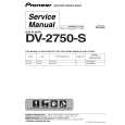 PIONEER DV-2750-S Service Manual PIONEER DV-2750-S Service Manual