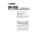 BOSS DR-202 Owners Manual BOSS DR-202 Owners Manual