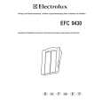 ELECTROLUX EFC9430X Owners Manual ELECTROLUX EFC9430X Owners Manual