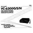 SHARP VC-6300G Owners Manual SHARP VC-6300G Owners Manual