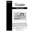 ROLAND VS-890 Owners Manual ROLAND VS-890 Owners Manual