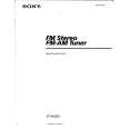 SONY STSA50ES Owners Manual SONY STSA50ES Owners Manual