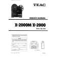 TEAC X-2000 Service Manual TEAC X-2000 Service Manual