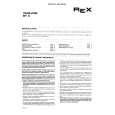 REX-ELECTROLUX RFV13 Owners Manual REX-ELECTROLUX RFV13 Owners Manual