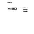 ROLAND A-90 Owners Manual ROLAND A-90 Owners Manual