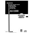 AIWA AV-X300 Owners Manual AIWA AV-X300 Owners Manual