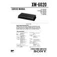 SONY XM6020 Service Manual SONY XM6020 Service Manual