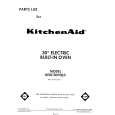 WHIRLPOOL KEBI100VBL0 Parts Catalog WHIRLPOOL KEBI100VBL0 Parts Catalog