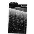SHARP EL512H Owners Manual SHARP EL512H Owners Manual