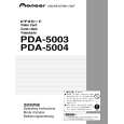 PIONEER PDA-5003 Owners Manual PIONEER PDA-5003 Owners Manual