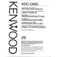 KENWOOD KDCC800 Owners Manual KENWOOD KDCC800 Owners Manual