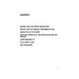 WHIRLPOOL DRY 140 W Owners Manual WHIRLPOOL DRY 140 W Owners Manual