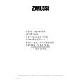 ZANUSSI ZFK20/8R Owners Manual ZANUSSI ZFK20/8R Owners Manual