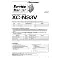PIONEER XC-NS3V/ZBD/DF Service Manual PIONEER XC-NS3V/ZBD/DF Service Manual