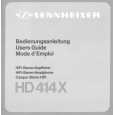 SENNHEISER HD 414 X Owners Manual SENNHEISER HD 414 X Owners Manual