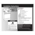 WHIRLPOOL SF195LEKB1 Installation Manual WHIRLPOOL SF195LEKB1 Installation Manual