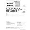 PIONEER AVXP7000CD II Service Manual PIONEER AVXP7000CD II Service Manual