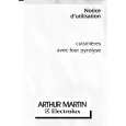 ARTHUR MARTIN ELECTROLUX CM6351W1 Owners Manual ARTHUR MARTIN ELECTROLUX CM6351W1 Owners Manual