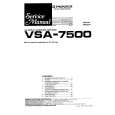 PIONEER VSA-7500 Service Manual PIONEER VSA-7500 Service Manual