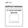 GFM MJ413TG Service Manual GFM MJ413TG Service Manual