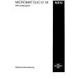 AEG MCDUO21M-D Owners Manual AEG MCDUO21M-D Owners Manual
