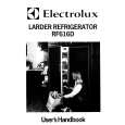 ELECTROLUX RF616D Owners Manual ELECTROLUX RF616D Owners Manual