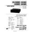 SONY XRU300RDS Service Manual SONY XRU300RDS Service Manual