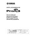 YAMAHA ProR3 Owners Manual YAMAHA ProR3 Owners Manual
