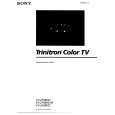 SONY KV-27XBR37 Owners Manual SONY KV-27XBR37 Owners Manual