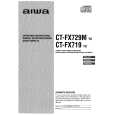 AIWA CTFX719 Owners Manual AIWA CTFX719 Owners Manual